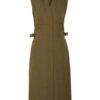 Reiss Hemdblusenkleid Effie, Grün