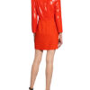 Reiss Kleid Cara mit Paillettenbesatz, Rot