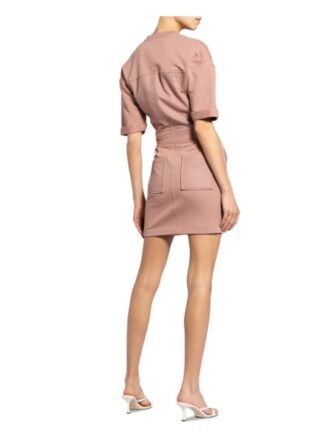 Reiss Kleid Emlyn mit 3/4-Arm, Pink