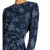 Reiss Kleid Melody mit Schmucksteinbesatz, Blau