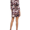 Reiss Kleid Orla mit 3/4-Arm, Rot