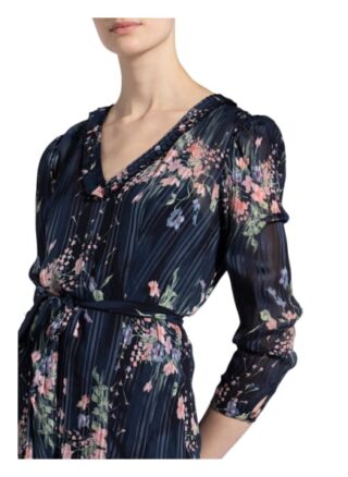 Reiss Kleid Shannon mit 3/4-Arm, Blau