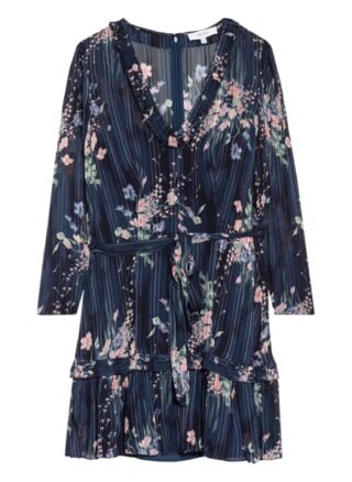 Reiss Kleid Shannon mit 3/4-Arm, Blau