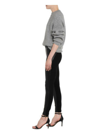 Reiss Lederhose Valerie, Schwarz