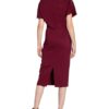 Reiss Off-Shoulder-Kleid Josie, Rot