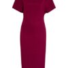 Reiss Off-Shoulder-Kleid Josie, Rot