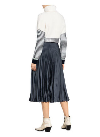 Reiss Plisseerock Dora, Blau