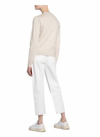 Reiss Steppjacke Ayla im Materialmix, Beige