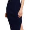 REISS Josephine Strickkleid Damen, Blau