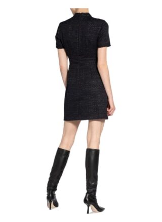 Reiss Tweedkleid Jenny, Schwarz