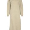 Remain Birger Christensen Strickkleid Valcyrie, Beige