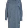 Repeat Hemdblusenkleid, Blau