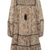 Repeat Kleid, Beige