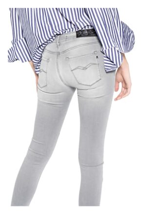 Replay Skinny Jeans New Luz Hyperflex, Grau