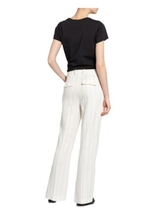 Riani Hose mit Leinen, Weiß