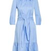 Riani Kleid mit 3/4-Arm, Blau
