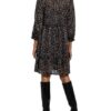 Riani Kleid mit 3/4-Arm, Schwarz