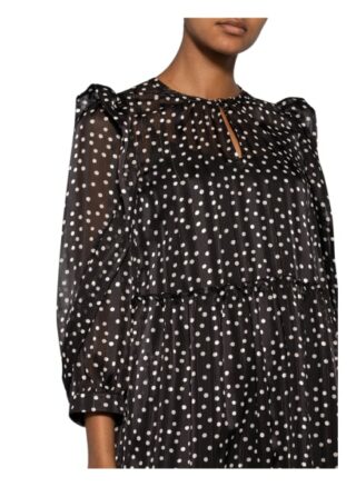Riani Kleid mit 3/4-Arm, Schwarz