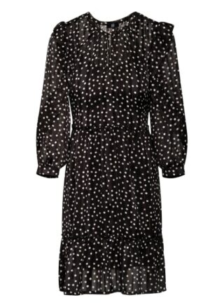 Riani Kleid mit 3/4-Arm, Schwarz