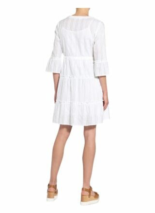 Riani Kleid mit 3/4-Arm, Weiß