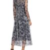 Riani Kleid mit Glitzergarn, Blau