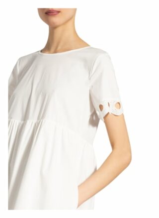 Riani Kleid mit Lochspitze, Weiß