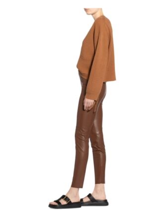 RIANI Leggings Damen, Braun