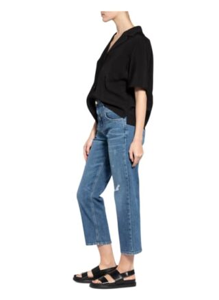 rich&royal 7/8 Straight Leg Jeans Damen, Blau