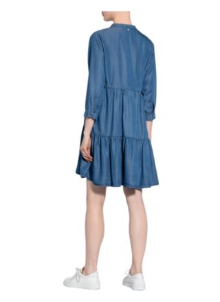 Rich&Royal Jeanskleid mit 3/4-Arm, Blau