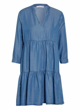 Rich&Royal Jeanskleid mit 3/4-Arm, Blau