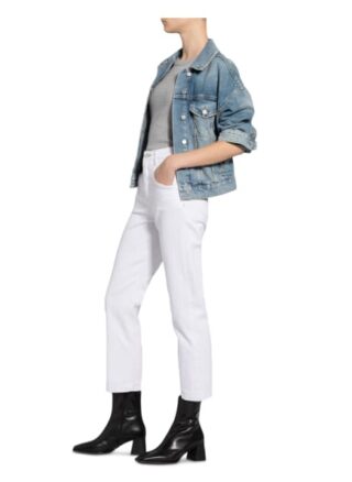 rich&royal Vintage Skinny Jeans Damen, Weiß