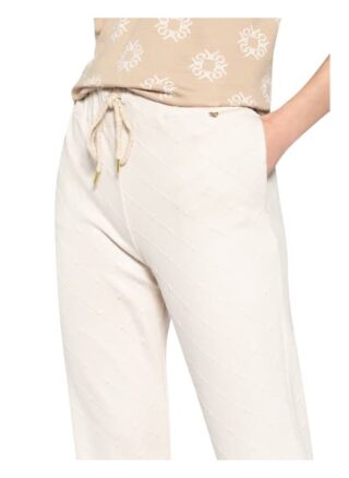 Rinascimento Hose im Jogging-Stil, Weiß