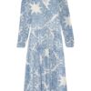 Rinascimento Kleid, Blau