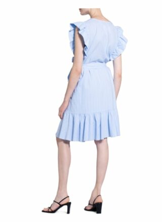 Rinascimento Kleid mit Glitzergarn, Blau