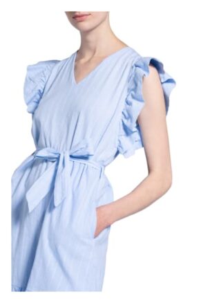 Rinascimento Kleid mit Glitzergarn, Blau