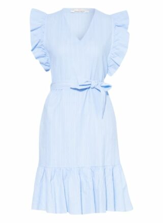 Rinascimento Kleid mit Glitzergarn, Blau