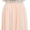 Rinascimento Kleid mit Paillettenbesatz, Pink