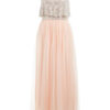 Rinascimento Kleid mit Paillettenbesatz, Pink