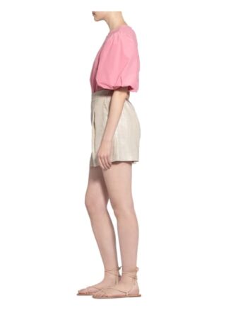 Rinascimento Shorts mit Leinen, Beige