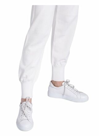 Rinascimento Strickhose im Jogging-Stil, Beige