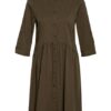 Robe Légère Kleid mit 3/4-Arm, Grün