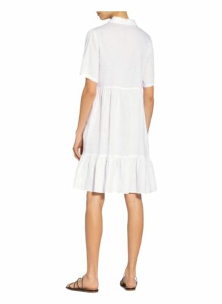 Robert Friedman Leinenkleid Saby, Weiß