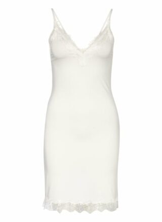Rosemunde Kleid Billie mit Spitzenbesatz, Weiß