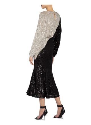 Rotate Birger Christensen Cocktailkleid Billie, Schwarz