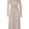 Rotate Birger Christensen Cocktailkleid Sierra, Grau