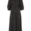 Rotate Birger Christensen Kleid Ellie, Schwarz