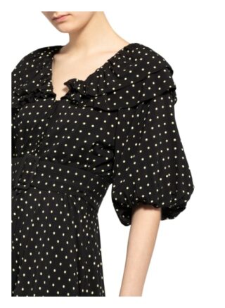 Rotate Birger Christensen Kleid Ellie, Schwarz