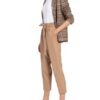 S.Oliver Black Label 7/8-Paperbag-Hose, Braun