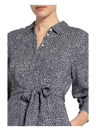 S.Oliver Black Label Hemdblusenkleid, Blau