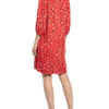 S.Oliver Black Label Kleid mit 3/4-Arm, Rot